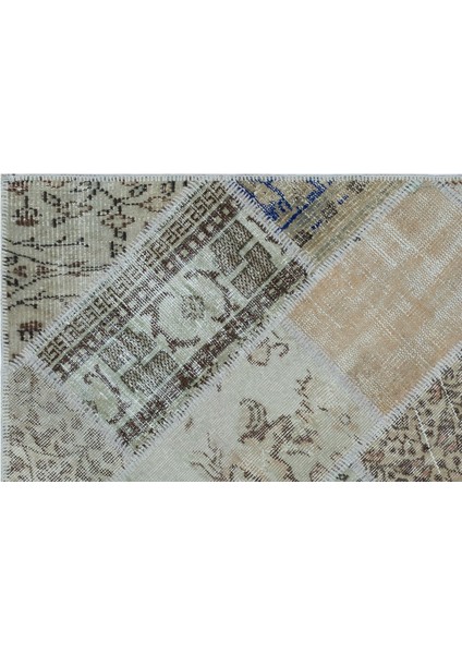 Iskece Bej Eskitme Etnik Modern Desenli Yün Hav Toz Vermez Leke Tutmayan Salon Yolluk Mutfak El Dokuma Halı indirimleri