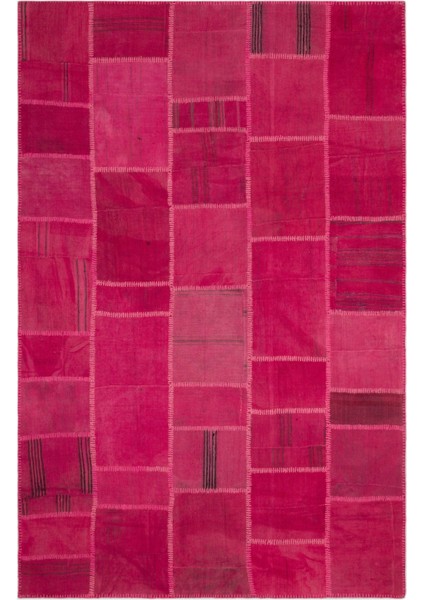 Ikat Mor Ikat Ipek Modern Desenli Yün Hav Toz Vermez Leke Tutmayan Salon Yolluk Mutfak El Dokuma Halı