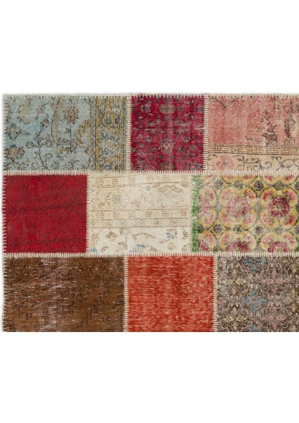 Vintage Bej Çiçekli Yün Modern Desenli Yün Hav Toz Vermez Leke Tutmayan Salon Yolluk Mutfak El Dokuma Halı fırsatları