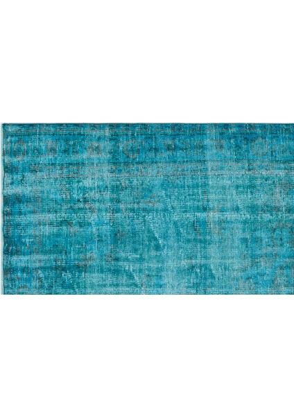 Atina Mavi Eskitme Yün Modern Desenli Yün Hav Toz Vermez Leke Tutmayan Salon Yolluk Mutfak El Dokuma Halı fırsatları