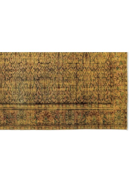 Atina Turuncu Eskitme Yün Modern Desenli Yün Hav Toz Vermez Leke Tutmayan Salon Yolluk Mutfak El Dokuma Halı fırsatları