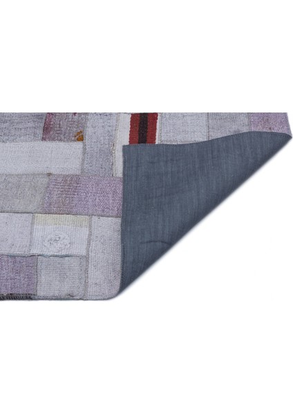 Teselya Mor Patchwork Etnik Modern Desenli Yün Hav Toz Vermez Leke Tutmayan Salon Yolluk Mutfak El Dokuma Halı fiyatları