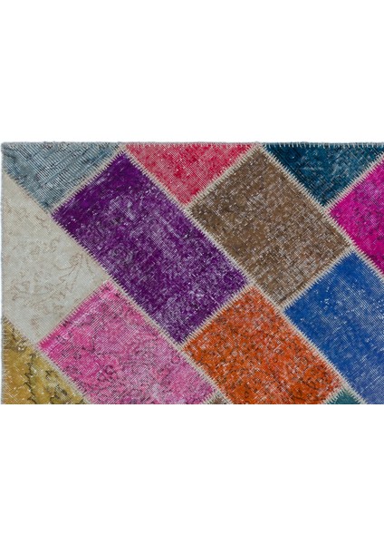 Iskece Bej Patchwork Etnik Modern Desenli Yün Hav Toz Vermez Leke Tutmayan Salon Yolluk Mutfak El Dokuma Halı indirimleri