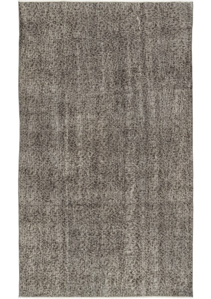 Girit Kahverengi Geometrik Yün Modern Desenli Yün Hav Toz Vermez Leke Tutmayan Salon Yolluk Mutfak El Dokuma Halı