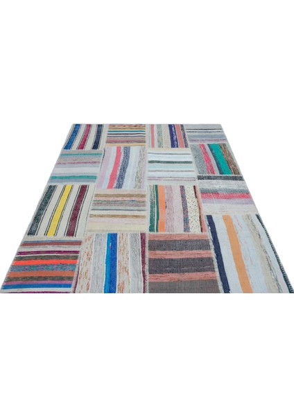 Girit Kahverengi Çizgili Yün Modern Desenli Yün Hav Toz Vermez Leke Tutmayan Salon Yolluk Mutfak El Dokuma Halı fiyatları