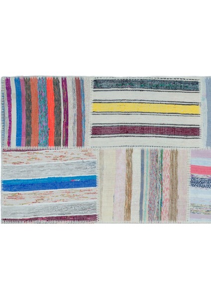 Girit Kahverengi Çizgili Yün Modern Desenli Yün Hav Toz Vermez Leke Tutmayan Salon Yolluk Mutfak El Dokuma Halı fırsatları