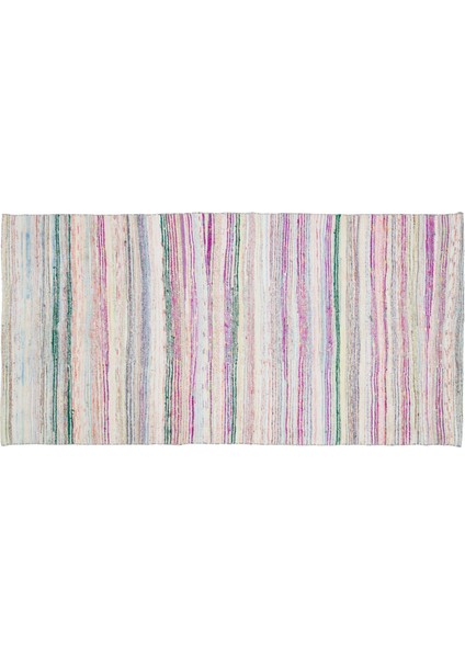 Girit Bej Çizgili Etnik Modern Desenli Yün Hav Toz Vermez Leke Tutmayan Salon Yolluk Mutfak El Dokuma Halı modelleri