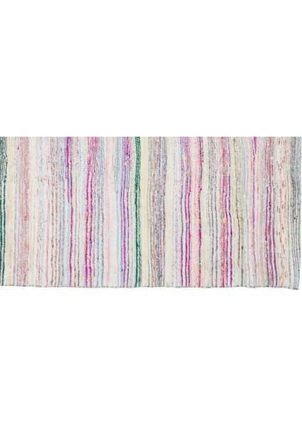 Girit Bej Çizgili Etnik Modern Desenli Yün Hav Toz Vermez Leke Tutmayan Salon Yolluk Mutfak El Dokuma Halı fırsatları