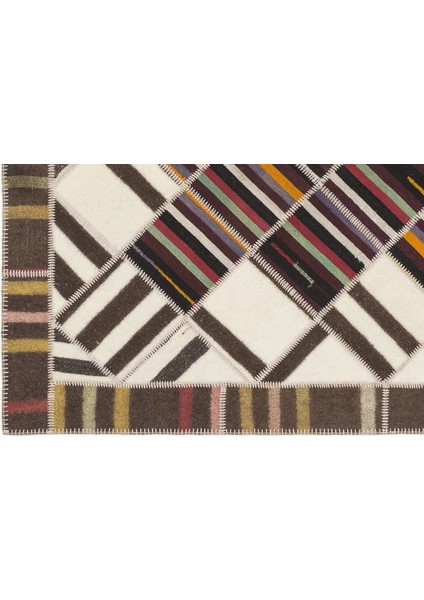 Atina Bej Eskitme Yün Modern Desenli Yün Hav Toz Vermez Leke Tutmayan Salon Yolluk Mutfak El Dokuma Halı fırsatları