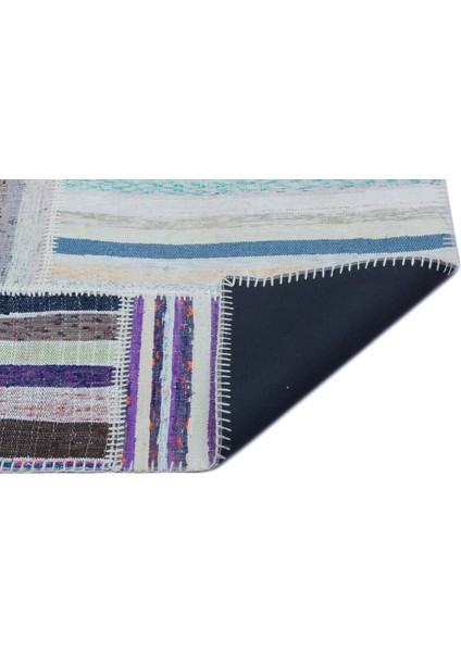 Atina Turkuaz Eskitme Yün Modern Desenli Yün Hav Toz Vermez Leke Tutmayan Salon Yolluk Mutfak El Dokuma Halı fiyatları