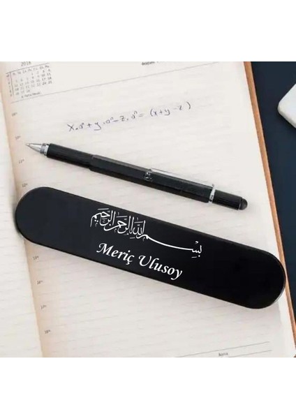 Besmele Tasarımlı Çok Amaçlı Tükenmez Kalem