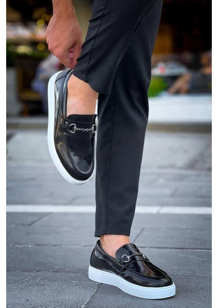 KB-027 Kuback Bağcıksız Siyah Rugan G Günlük Erkek Ayakkabı fiyatları