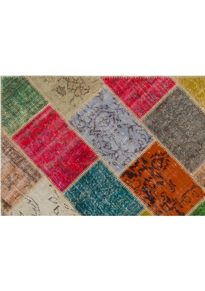 Atina Mavi Eskitme Yün Modern Desenli Yün Hav Toz Vermez Leke Tutmayan Salon Yolluk Mutfak El Dokuma Halı fırsatları