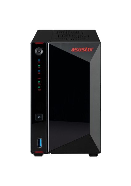 AS5402T 2 Yuvalı (2X22TB Desteği) 4gb Ddr4 2.5gbe Nas Depolama Ünitesi