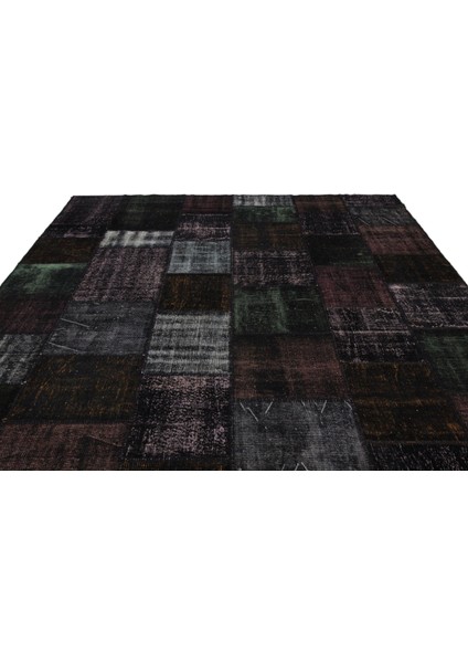 Vintage Kahverengi Çerçeveli Yün Modern Desenli Yün Hav Toz Vermez Leke Tutmayan Salon Yolluk Mutfak El Dokuma Halı modelleri