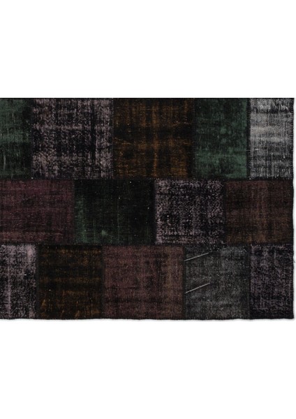 Vintage Kahverengi Çerçeveli Yün Modern Desenli Yün Hav Toz Vermez Leke Tutmayan Salon Yolluk Mutfak El Dokuma Halı indirimleri