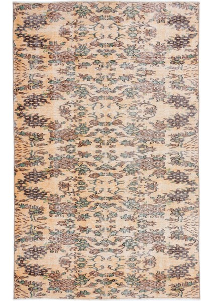 Atina Krem Eskitme Yün Modern Desenli Yün Hav Toz Vermez Leke Tutmayan Salon Yolluk Mutfak El Dokuma Halı