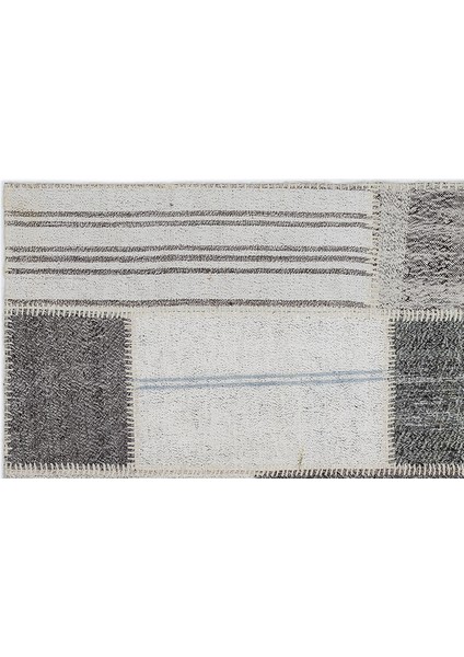 Teselya Bej Çizgili Yün Modern Desenli Yün Hav Toz Vermez Leke Tutmayan Salon Yolluk Mutfak El Dokuma Halı fiyatları