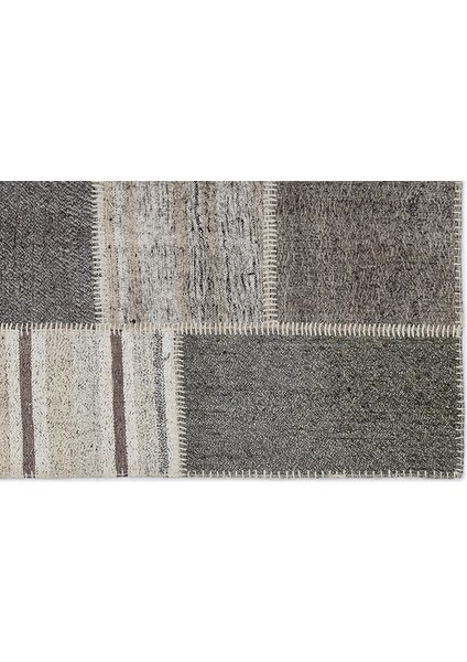 Teselya Bej Çizgili Yün Modern Desenli Yün Hav Toz Vermez Leke Tutmayan Salon Yolluk Mutfak El Dokuma Halı indirimleri