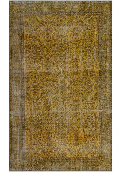 Atina Gri Eskitme Yün Modern Desenli Yün Hav Toz Vermez Leke Tutmayan Salon Yolluk Mutfak El Dokuma Halı