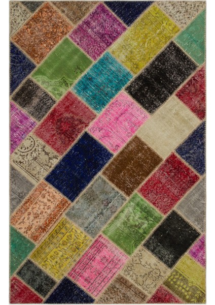 Atina Siyah Eskitme Yün Modern Desenli Yün Hav Toz Vermez Leke Tutmayan Salon Yolluk Mutfak El Dokuma Halı