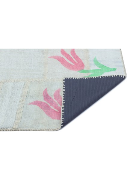 Atina Mavi Eskitme Yün Modern Desenli Yün Hav Toz Vermez Leke Tutmayan Salon Yolluk Mutfak El Dokuma Halı fiyatları