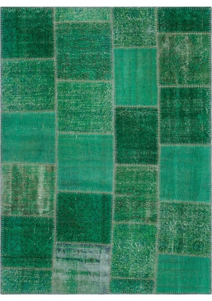 Girit Mavi Çizgili Yün Modern Desenli Yün Hav Toz Vermez Leke Tutmayan Salon Yolluk Mutfak El Dokuma Halı