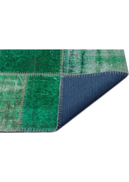 Girit Mavi Çizgili Yün Modern Desenli Yün Hav Toz Vermez Leke Tutmayan Salon Yolluk Mutfak El Dokuma Halı fiyatları