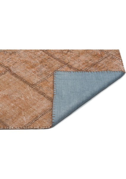 Teselya Mor Patchwork Yün Modern Desenli Yün Hav Toz Vermez Leke Tutmayan Salon Yolluk Mutfak El Dokuma Halı fiyatları