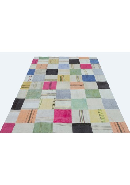 Girit Bej Çizgili Yün Modern Desenli Yün Hav Toz Vermez Leke Tutmayan Salon Yolluk Mutfak El Dokuma Halı modelleri