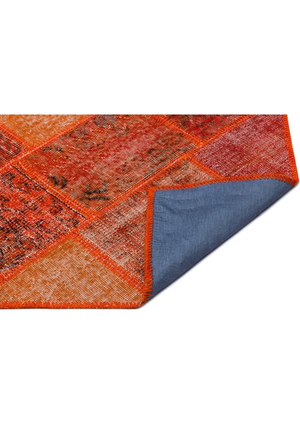 Kavala Kırmızı Göbekli Yün Modern Desenli Yün Hav Toz Vermez Leke Tutmayan Salon Yolluk Mutfak El Dokuma Halı fiyatları