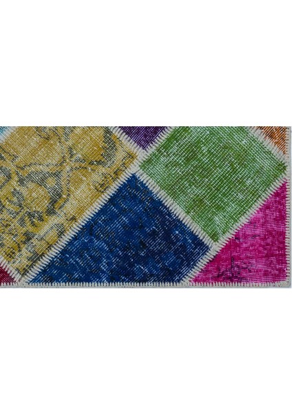 Selanik Kahverengi Eskitme Yün Modern Desenli Yün Hav Toz Vermez Leke Tutmayan Salon Yolluk Mutfak El Dokuma Halı fırsatları