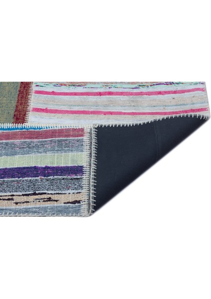 Girit Bej Çizgili Yün Modern Desenli Yün Hav Toz Vermez Leke Tutmayan Salon Yolluk Mutfak El Dokuma Halı fiyatları