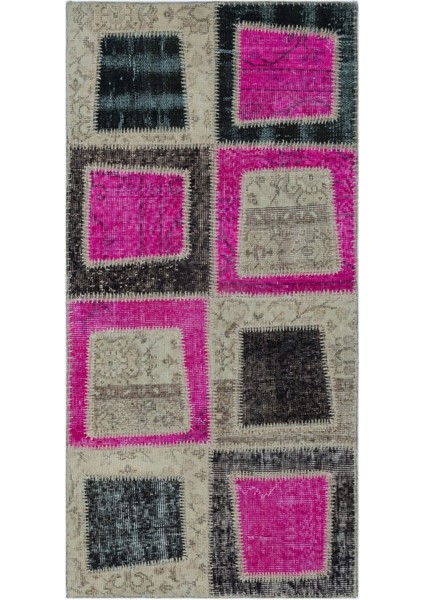 Girit Bej Çizgili Yün Modern Desenli Yün Hav Toz Vermez Leke Tutmayan Salon Yolluk Mutfak El Dokuma Halı