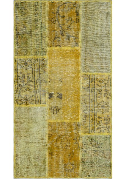 Girit Siyah Çiçekli Yün Modern Desenli Yün Hav Toz Vermez Leke Tutmayan Salon Yolluk Mutfak El Dokuma Halı