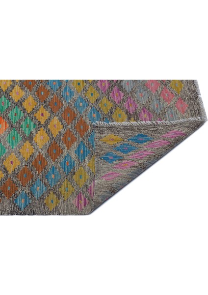 Girit Bej Çizgili Yün Modern Desenli Yün Hav Toz Vermez Leke Tutmayan Salon Yolluk Mutfak El Dokuma Halı fiyatları