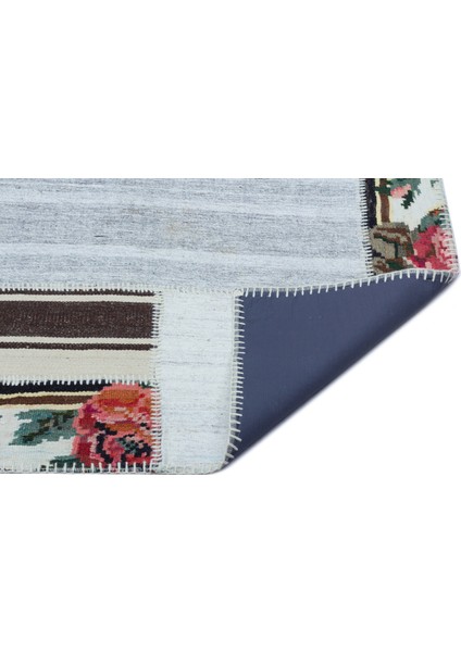 Iskece Yeşil Eskitme Yün Modern Desenli Yün Hav Toz Vermez Leke Tutmayan Salon Yolluk Mutfak El Dokuma Halı fiyatları