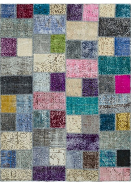 Atina Bej Eskitme Yün Modern Desenli Yün Hav Toz Vermez Leke Tutmayan Salon Yolluk Mutfak El Dokuma Halı