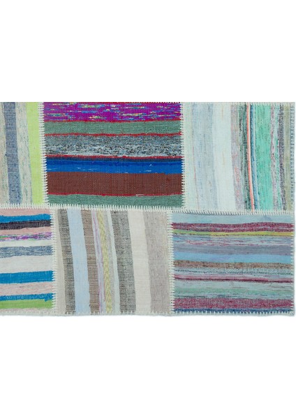 Girit Bej Çizgili Yün Modern Desenli Yün Hav Toz Vermez Leke Tutmayan Salon Yolluk Mutfak El Dokuma Halı modelleri