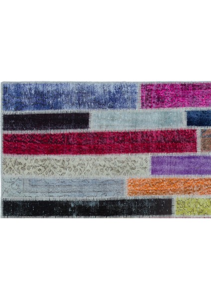 Iskece Yeşil Eskitme Yün Modern Desenli Yün Hav Toz Vermez Leke Tutmayan Salon Yolluk Mutfak El Dokuma Halı indirimleri