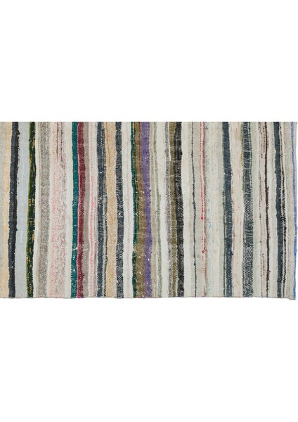 Girit Bej Çizgili Yün Modern Desenli Yün Hav Toz Vermez Leke Tutmayan Salon Yolluk Mutfak El Dokuma Halı fırsatları