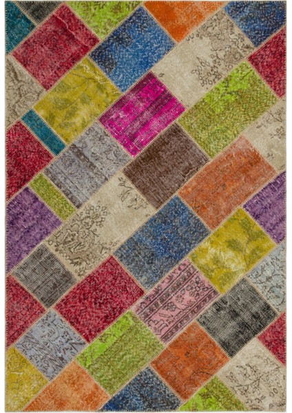 Atina Gri Eskitme Yün Modern Desenli Yün Hav Toz Vermez Leke Tutmayan Salon Yolluk Mutfak El Dokuma Halı