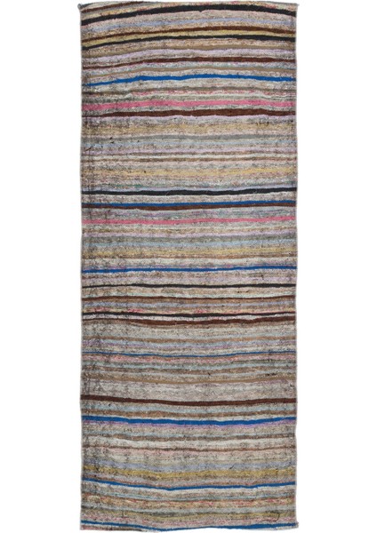 Iskece Kırmızı Eskitme Yün Modern Desenli Yün Hav Toz Vermez Leke Tutmayan Salon Yolluk Mutfak El Dokuma Halı