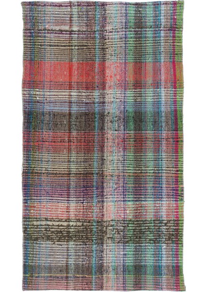 Atina Turkuaz Eskitme Yün Modern Desenli Yün Hav Toz Vermez Leke Tutmayan Salon Yolluk Mutfak El Dokuma Halı