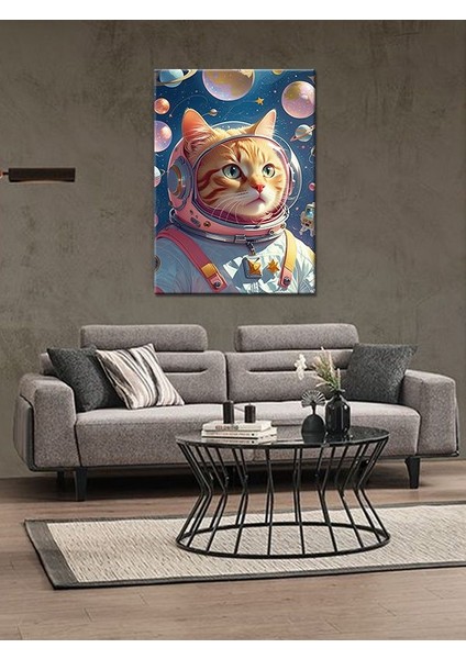 Astronot Kedi Mdf Tablo fiyatları