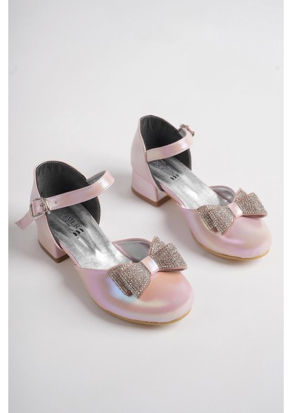 Fiyonklu Karnıyarık Kız Çocuk Abiye Ayakkabı fiyatları