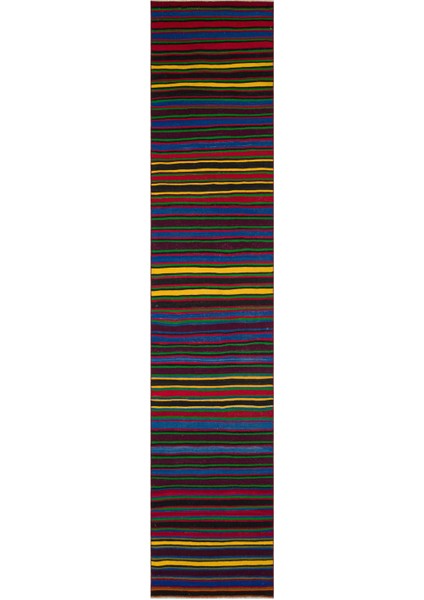 Iskece Turkuaz Eskitme Yün Modern Desenli Yün Hav Toz Vermez Leke Tutmayan Salon Yolluk Mutfak El Dokuma Halı