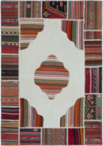 Atina Kahverengi Eskitme Yün Modern Desenli Yün Hav Toz Vermez Leke Tutmayan Salon Yolluk Mutfak El Dokuma Halı