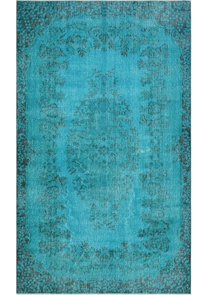 Atina Kırmızı Göbekli Yün Modern Desenli Yün Hav Toz Vermez Leke Tutmayan Salon Yolluk Mutfak El Dokuma Halı