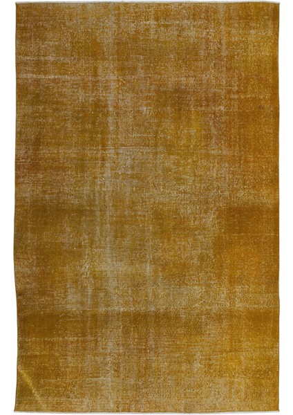 Vintage Bej Eskitme Yün Modern Desenli Yün Hav Toz Vermez Leke Tutmayan Salon Yolluk Mutfak El Dokuma Halı